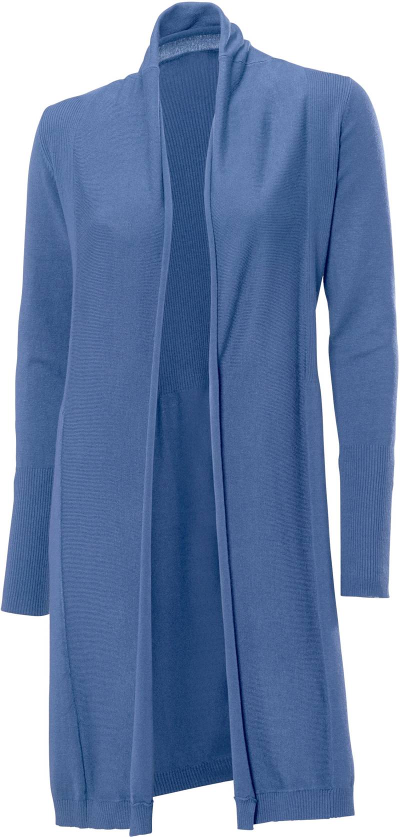 Long-Strickjacke