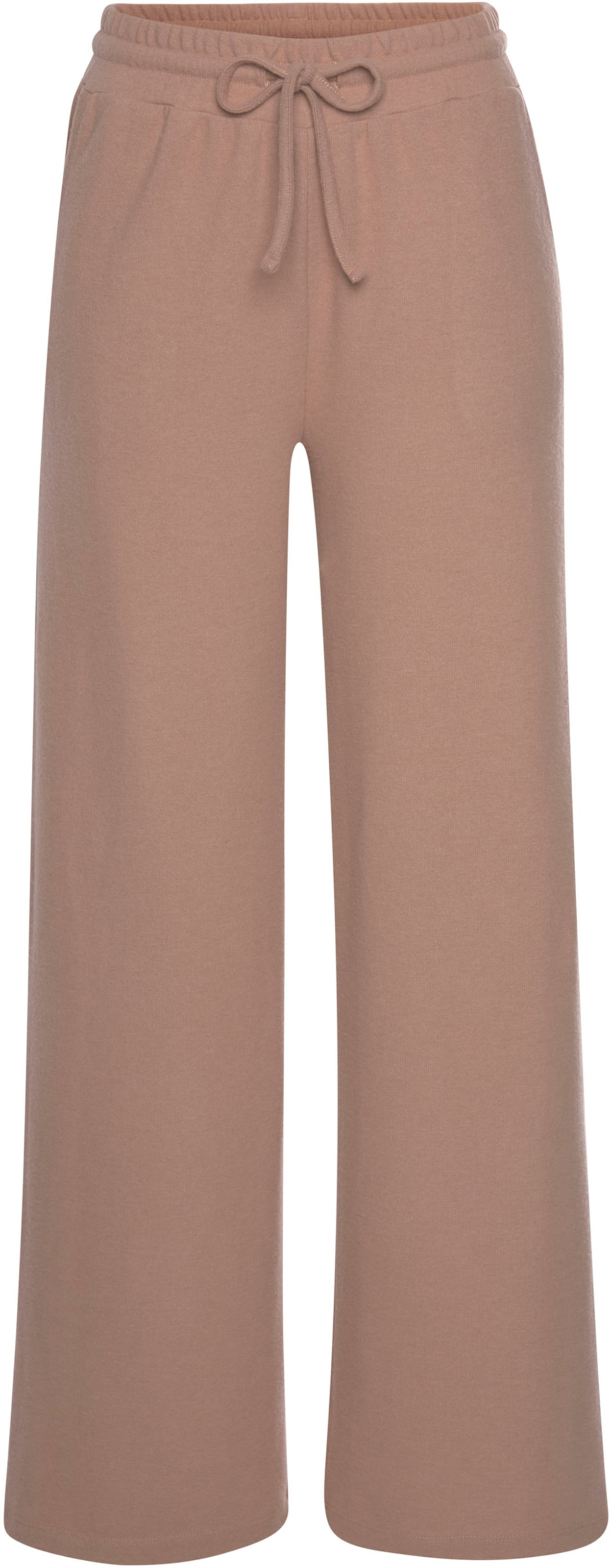 Loungehose in taupe von LASCANA