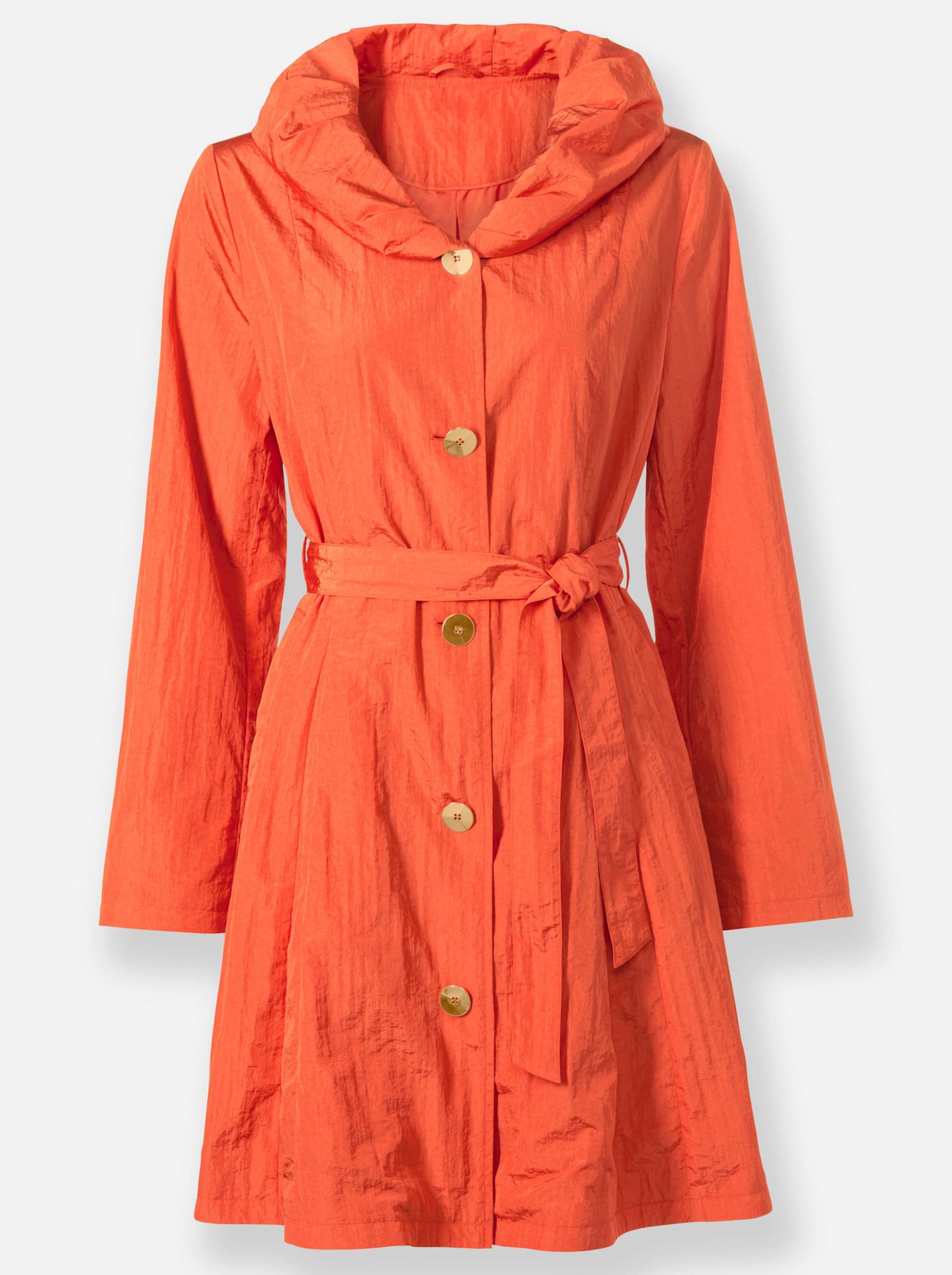 Mantel in orange von heine