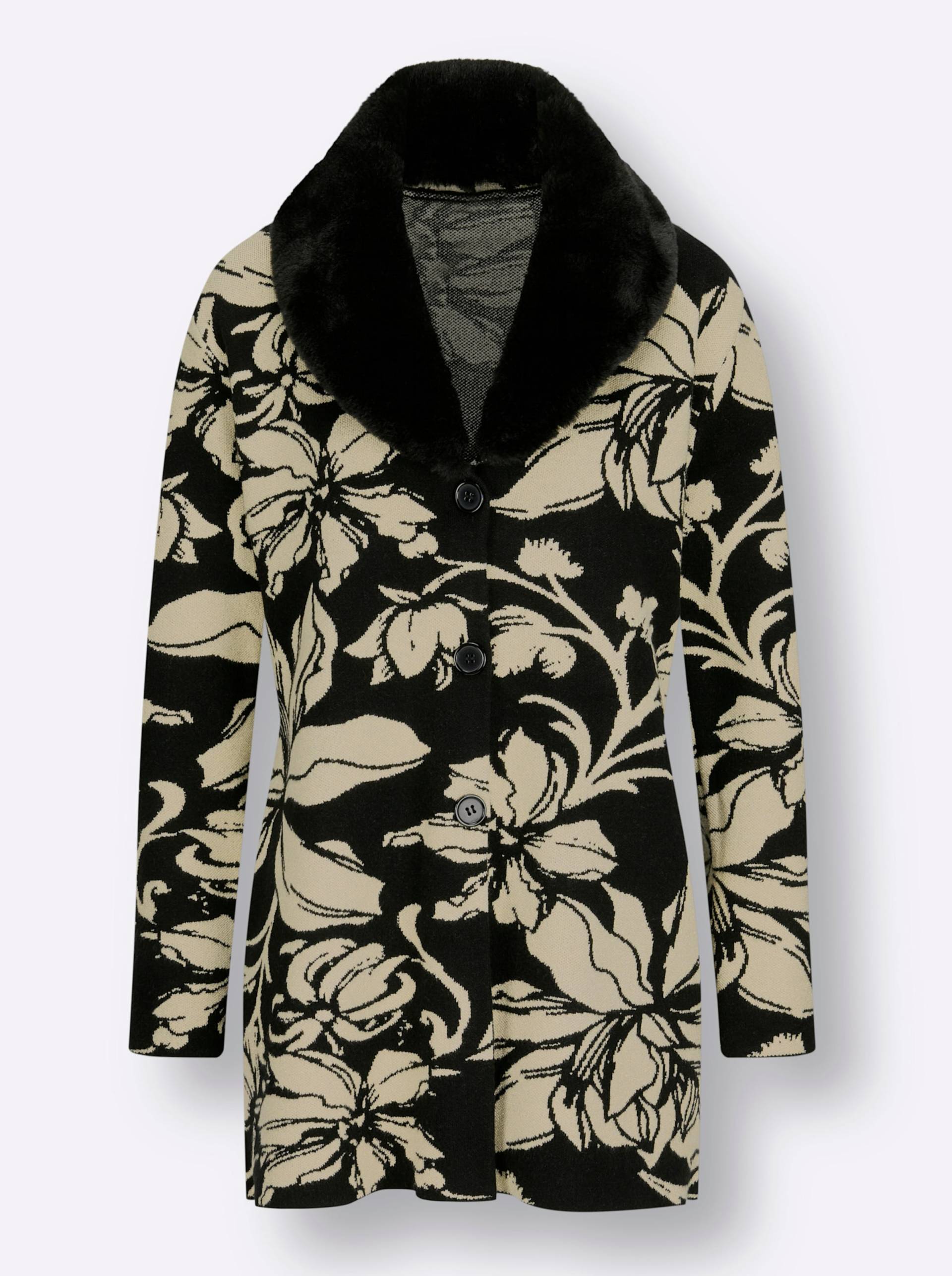 Modal-Mix-Strickjacke Modal-Mix-Strickjacke