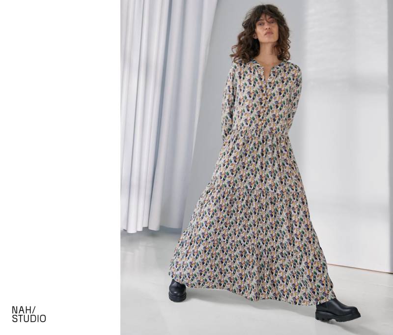 NAH/STUDIO Maxi-Kleid | Eco-Viskose