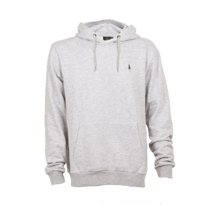 Nikin TreeHoodie Basic Unisex, grau meliert von Nikin