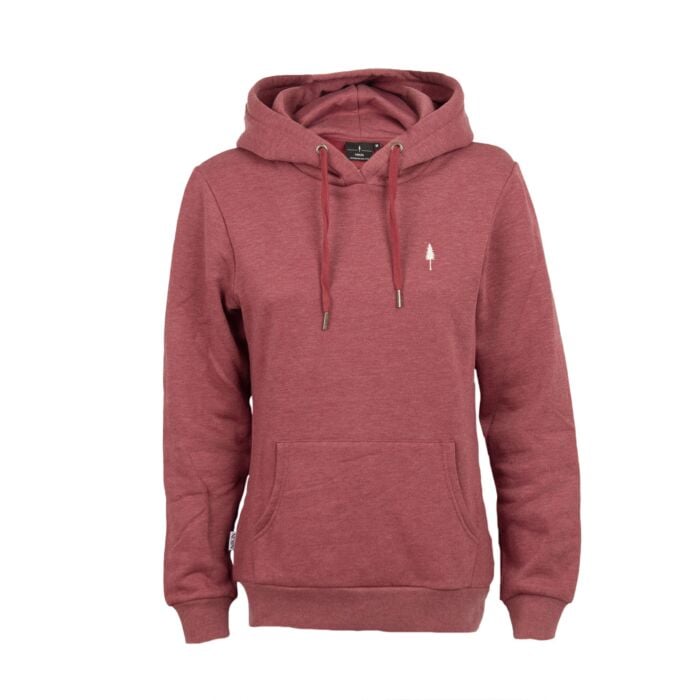 Nikin TreeHoodie Basic Women, bordeaux meliert, XS von Nikin