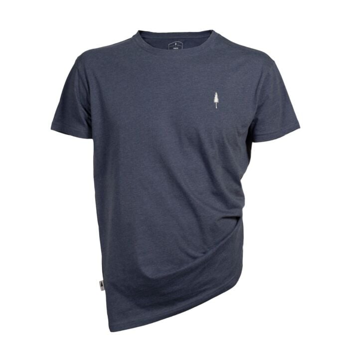 Nikin TreeShirt Basic Unisex, navy meliert, XS von Nikin