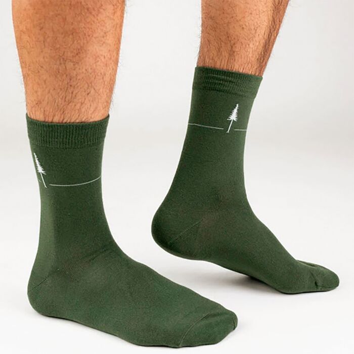 Nikin TreeSocks Standard Single, olive, 41-46 von Nikin