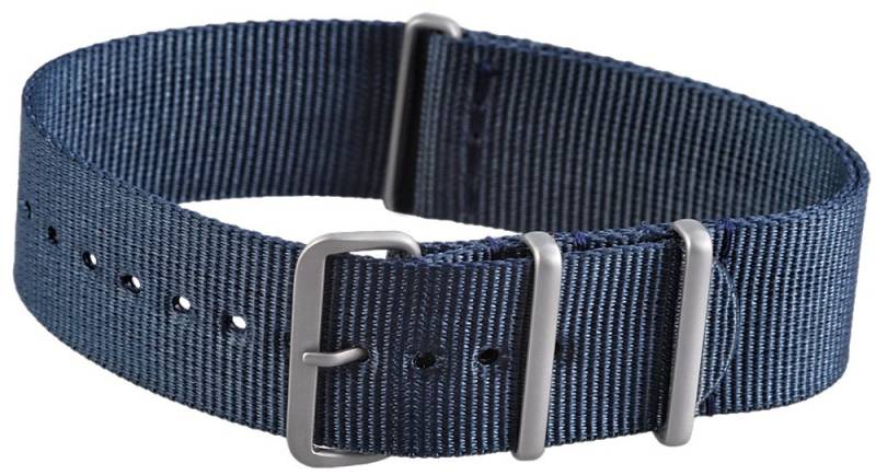 Natoarmband 20mm in blau Military Nato Band Nato Uhrenarmband von Zeitlos