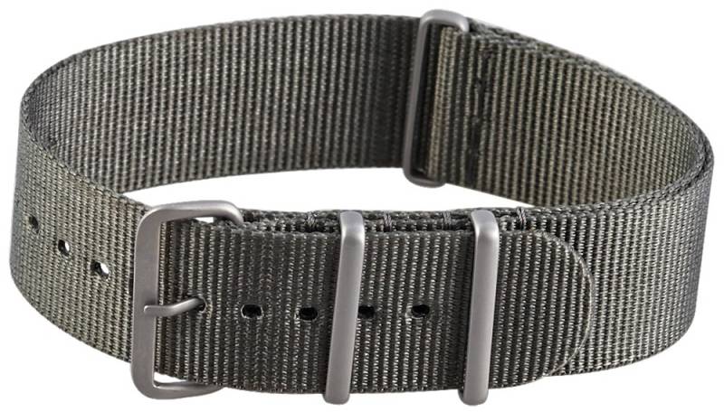 Natoarmband 20mm in grau Military Nato Band Nato Armband von Zeitlos