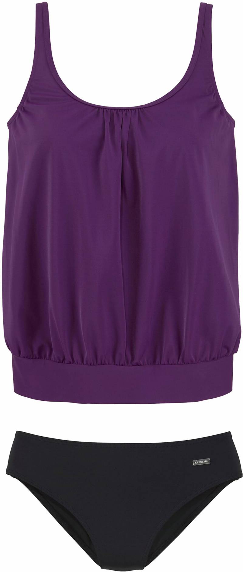 Oversize-Tankini in aubergine von LASCANA