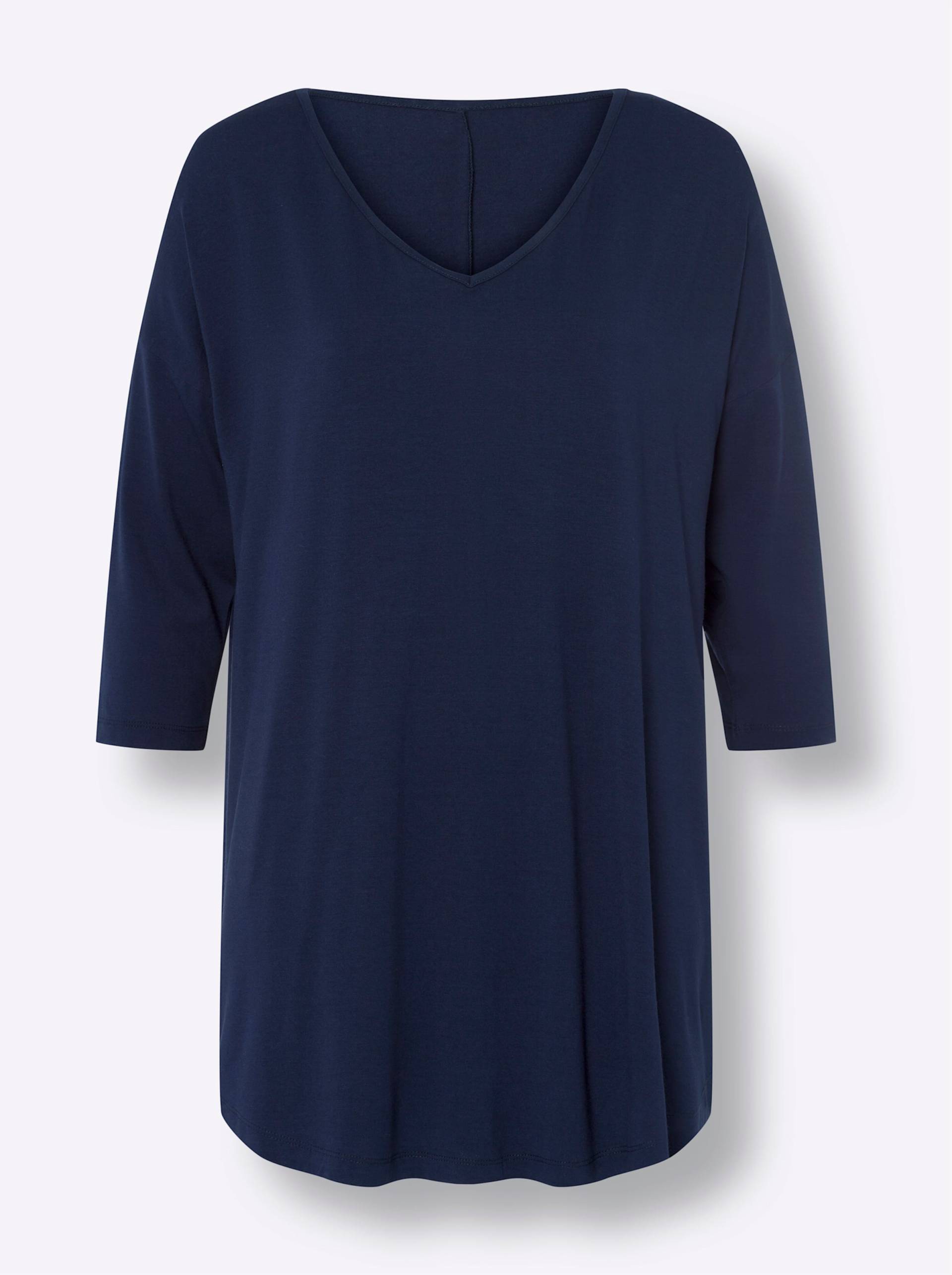 Oversized Shirt in marine von heine