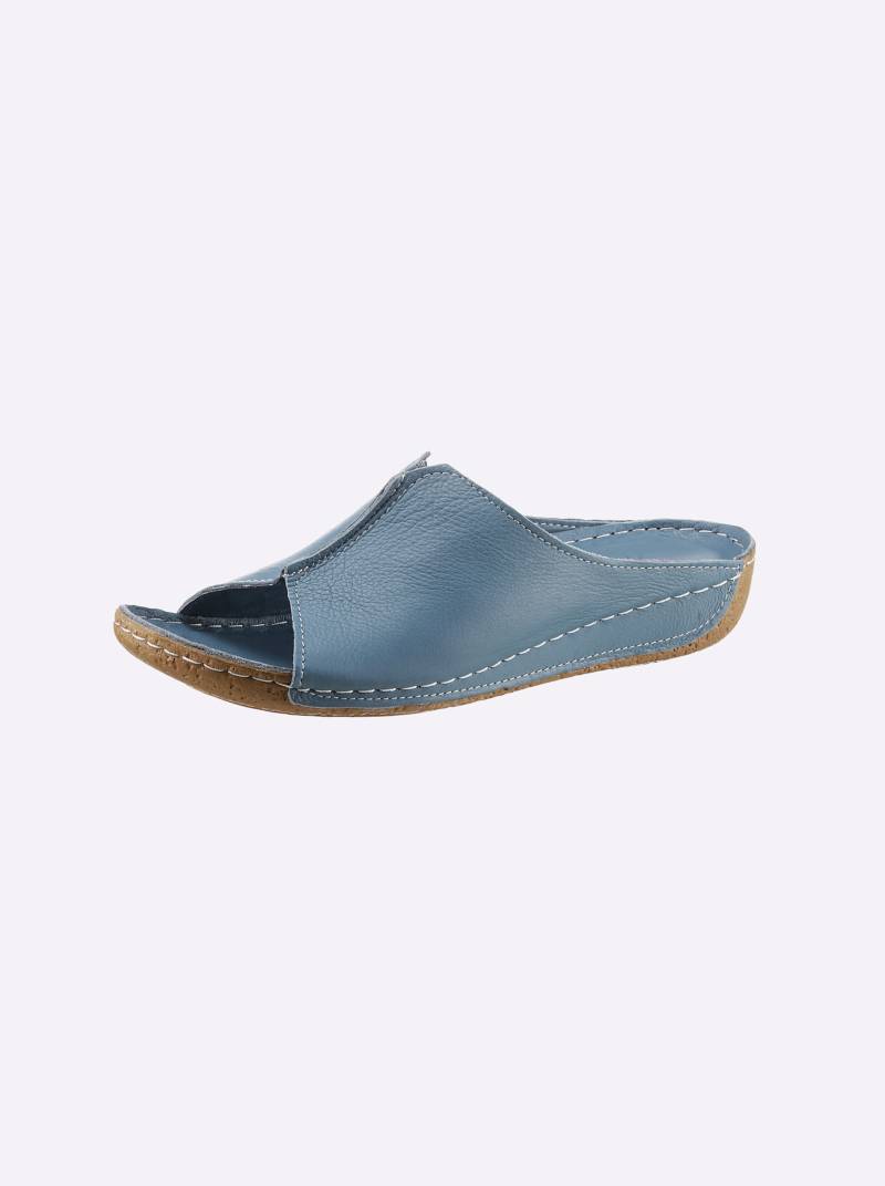 Pantolette in jeansblau von Andrea Conti