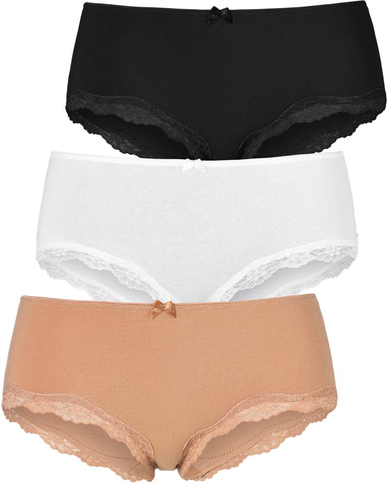 Panty in beige, weiss, schwarz von LASCANA