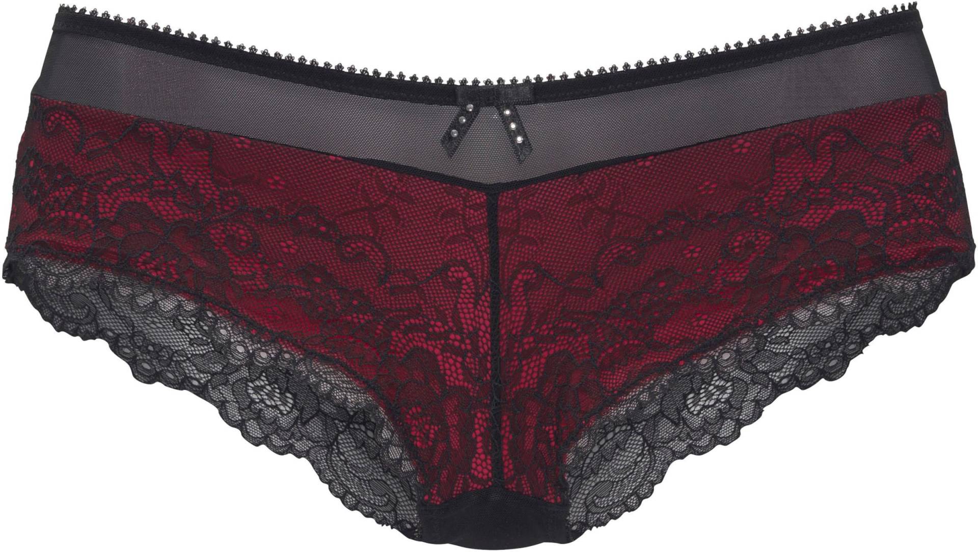 Panty in rot-schwarz von JETTE