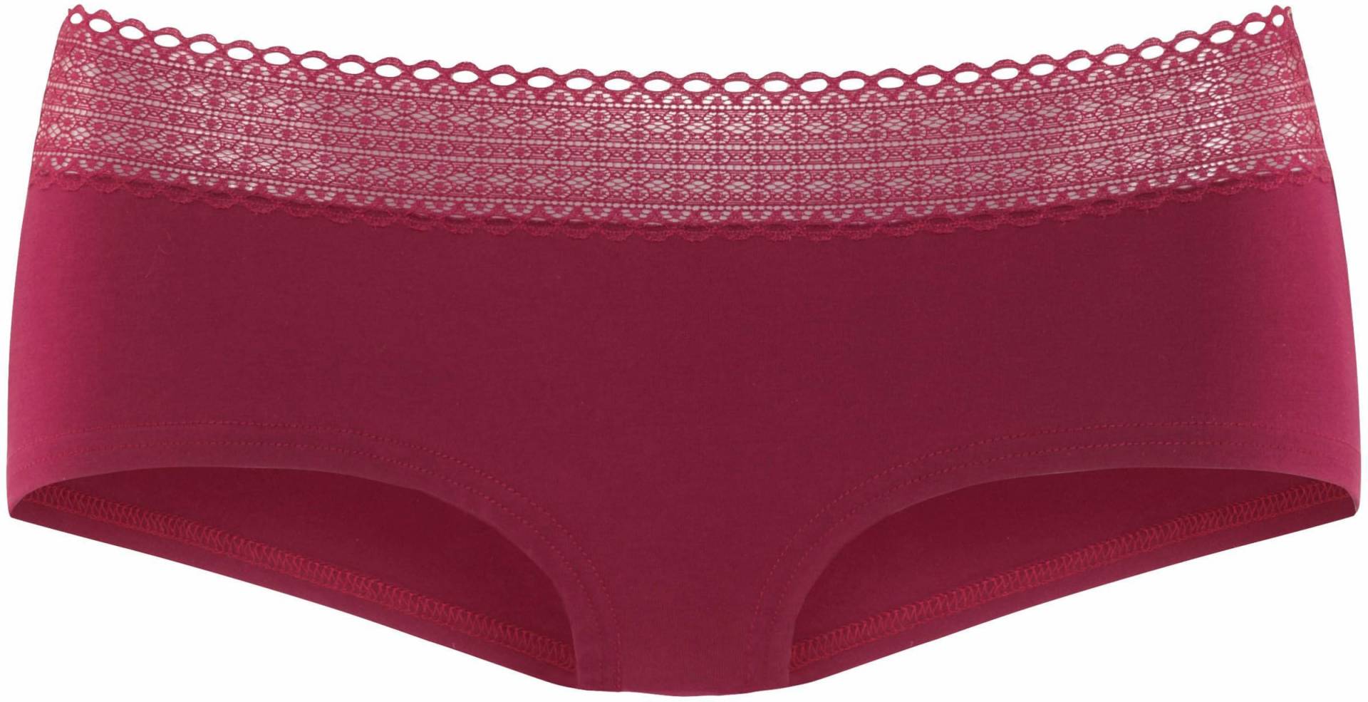 Panty in rot, schwarz, weiss von s.Oliver