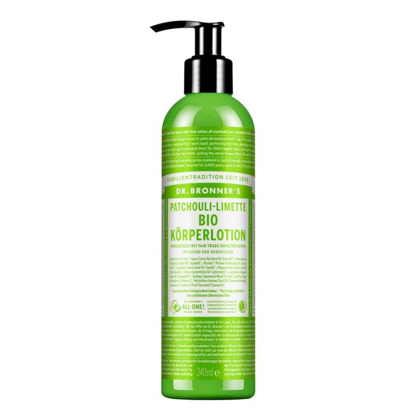 Dr. Bronner's  Dr. Bronner's Patchouli-Limette bodylotion 240.0 ml von Dr. Bronner's