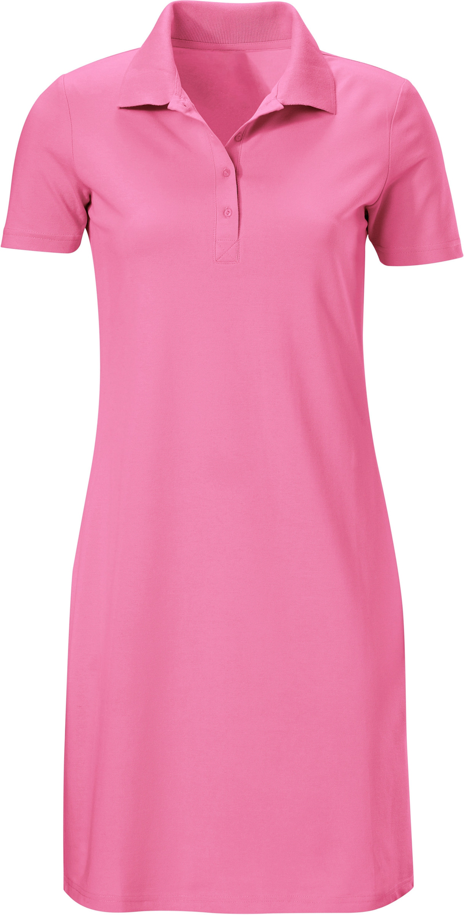 Polokleid in pink von heine