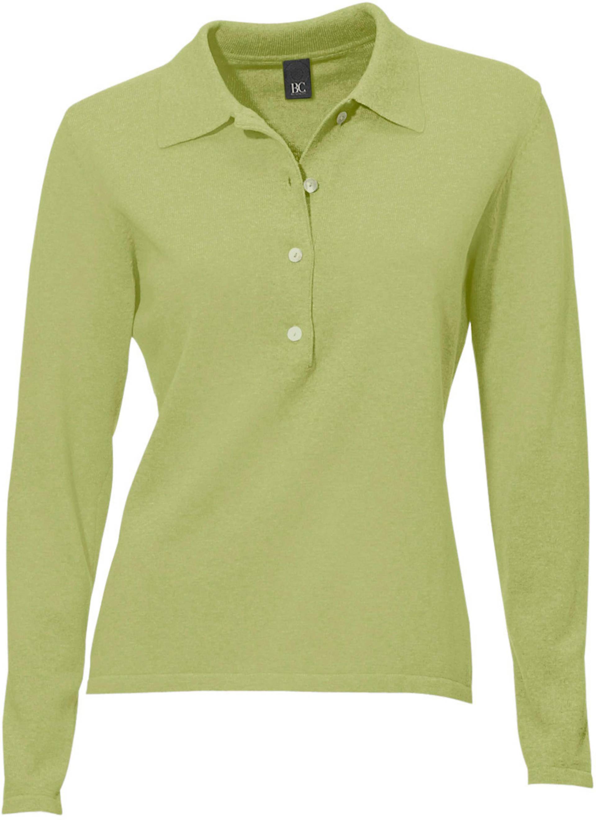 Polopullover in kiwi von heine