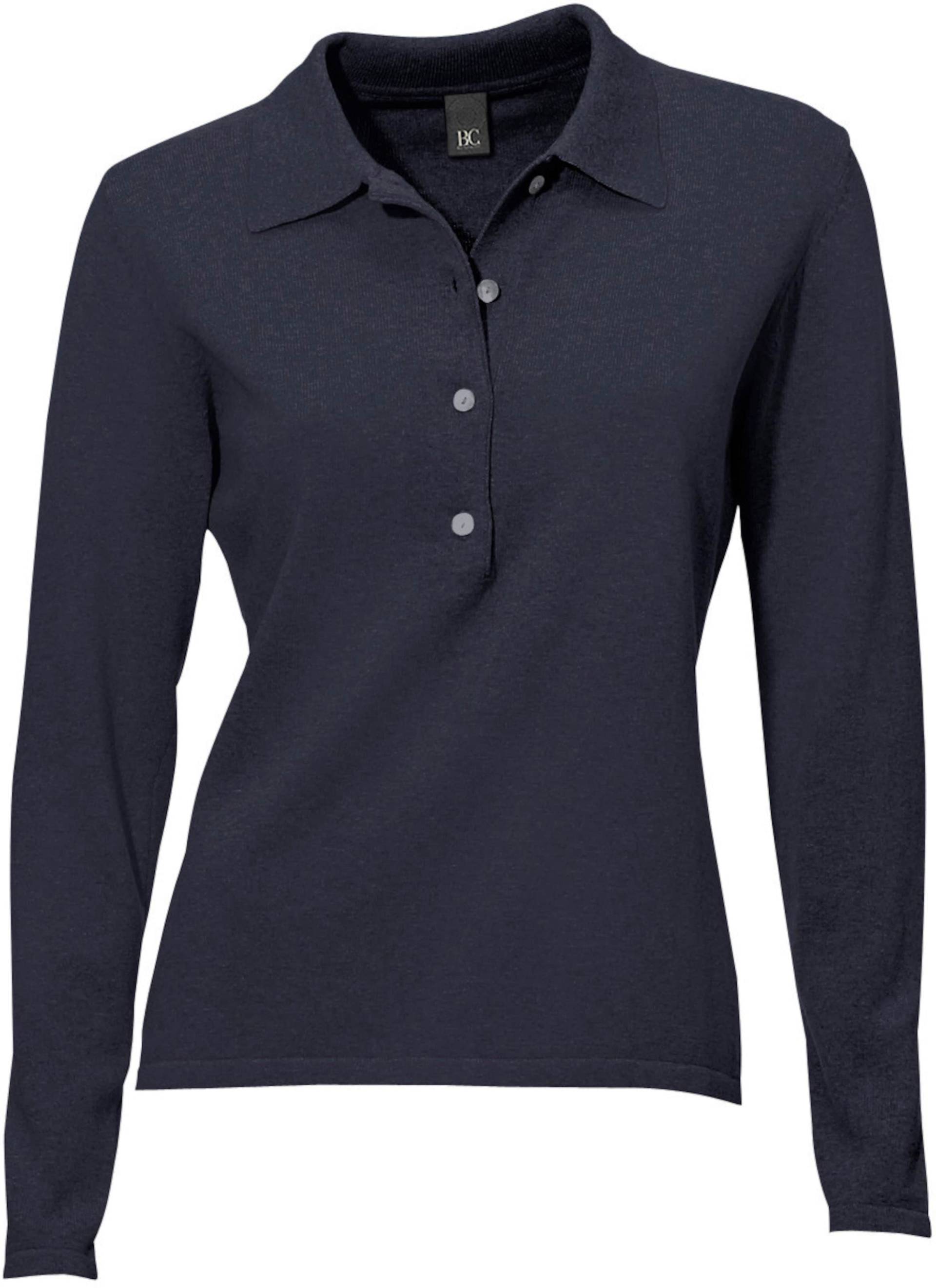 Polopullover in marine von heine