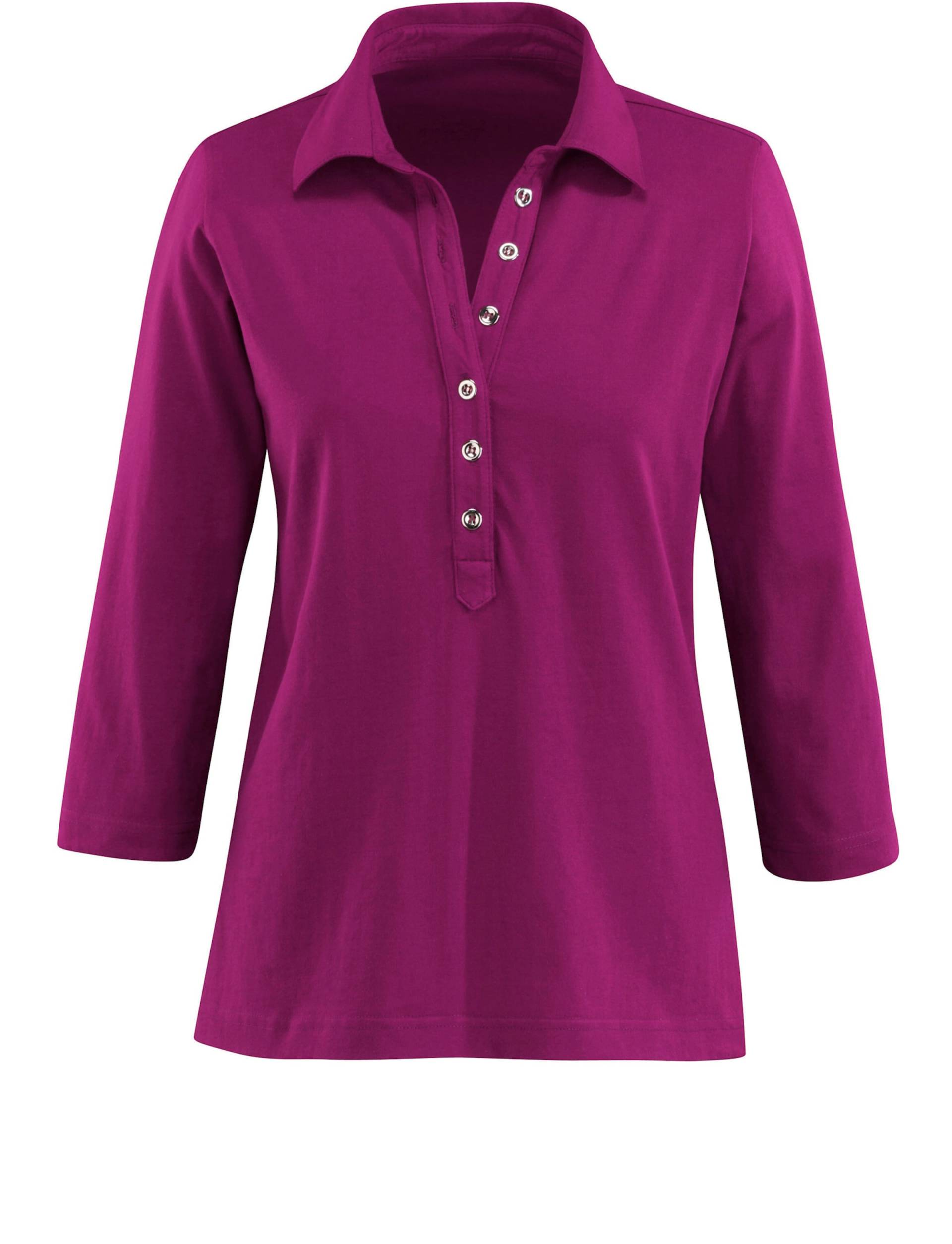 Poloshirt in fuchsia von heine