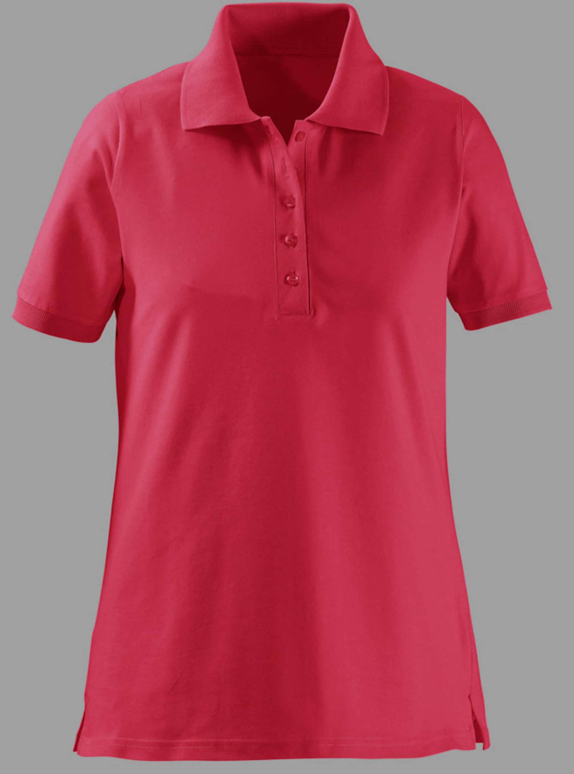 Poloshirt in kirschrot von heine