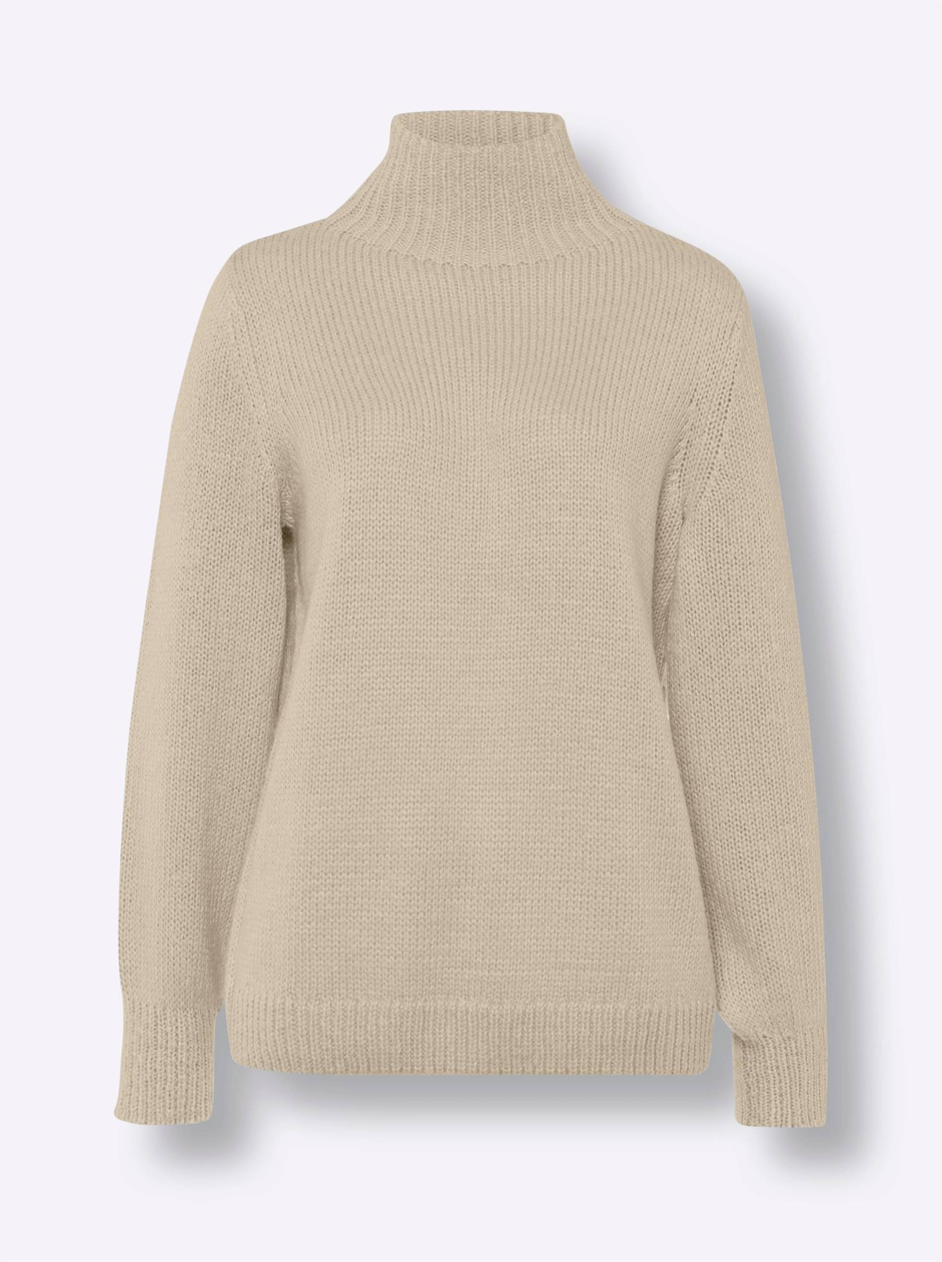 Pullover in beige von heine