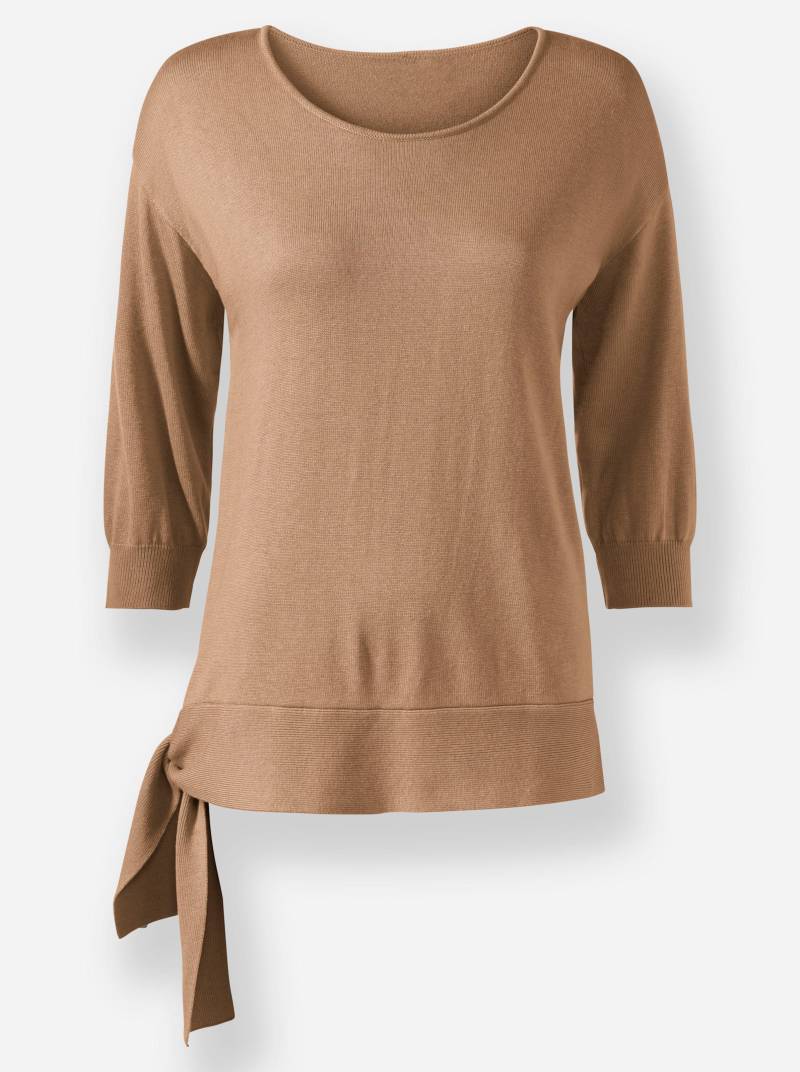 Pullover in camel von heine