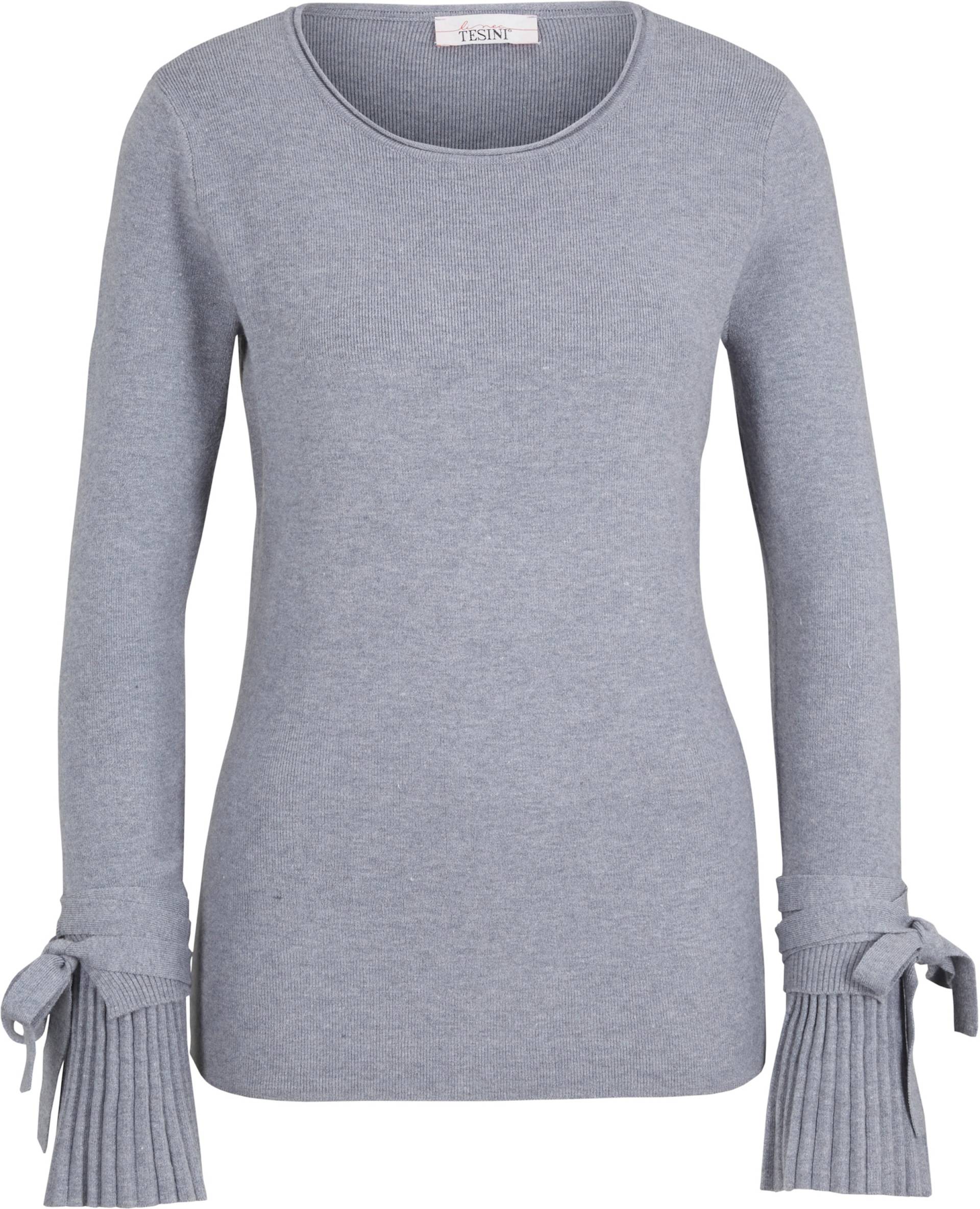 Pullover in grau-melange von heine