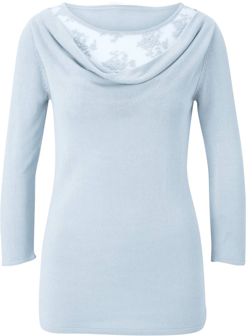 Pullover in hellblau von heine