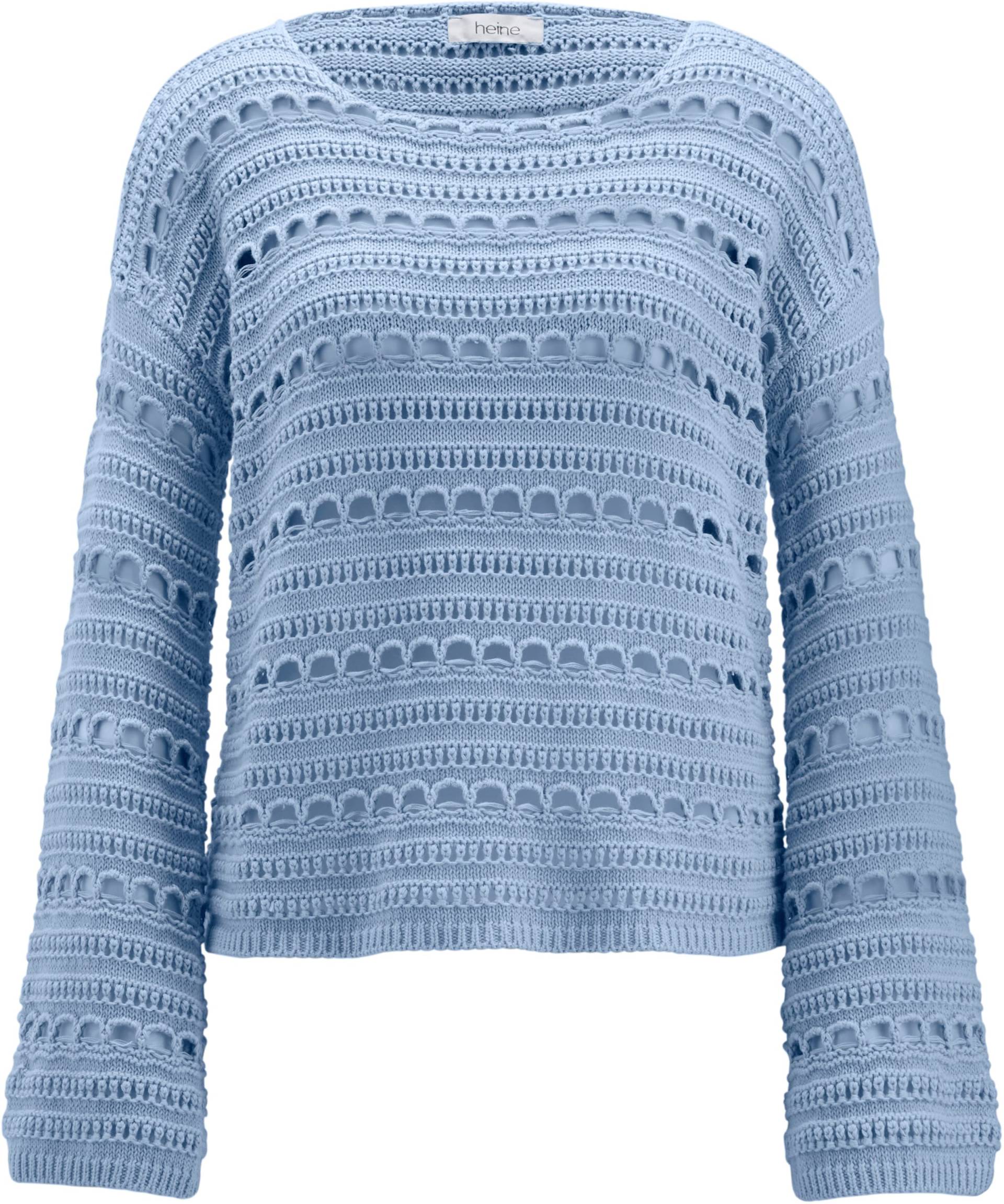 Pullover in hellblau von heine