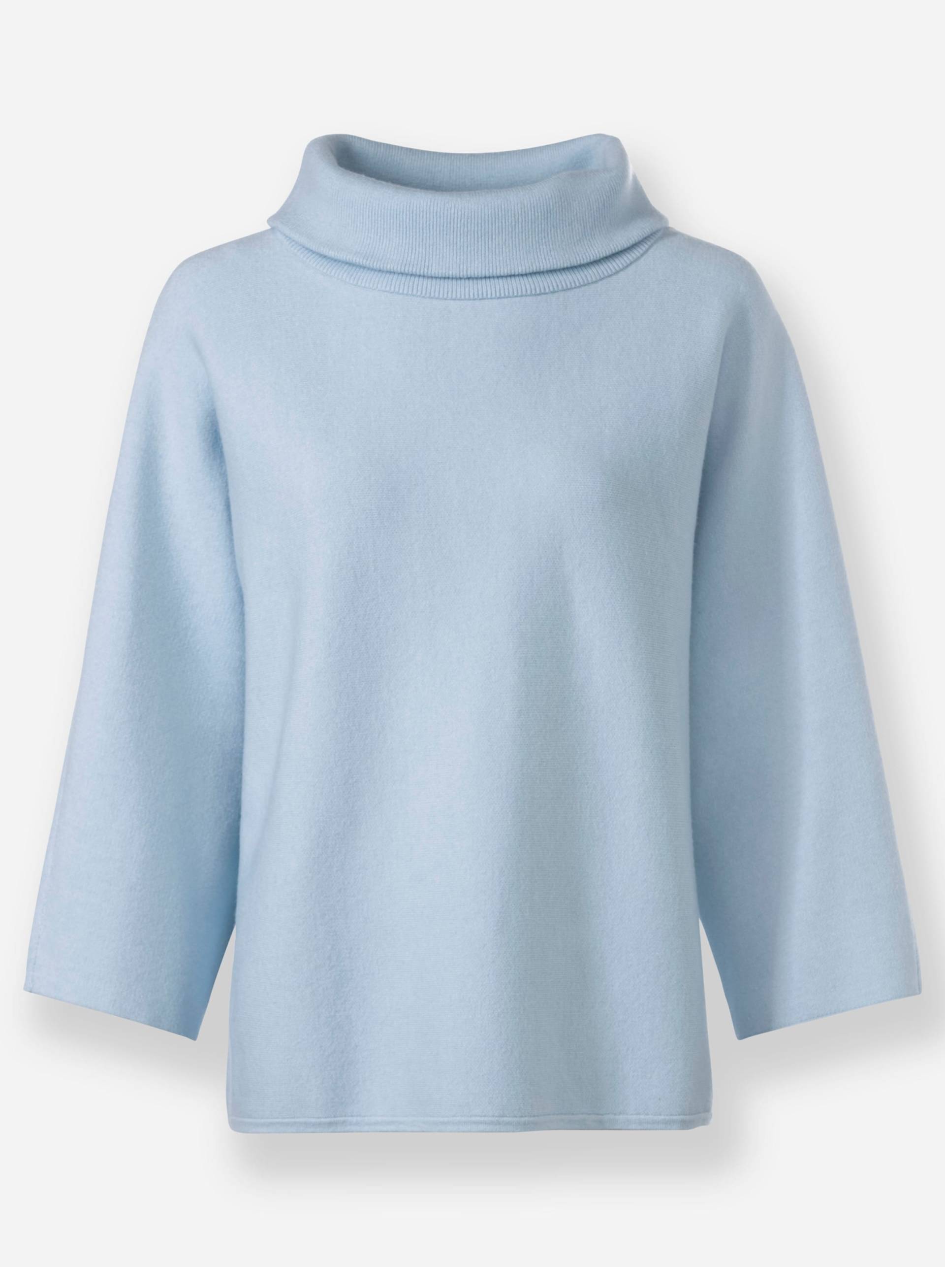 Pullover in hellblau von heine