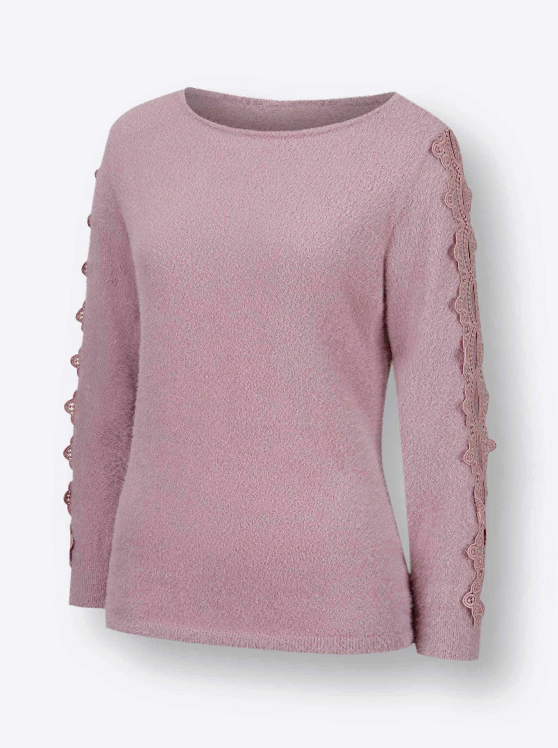 Pullover in mauve von heine