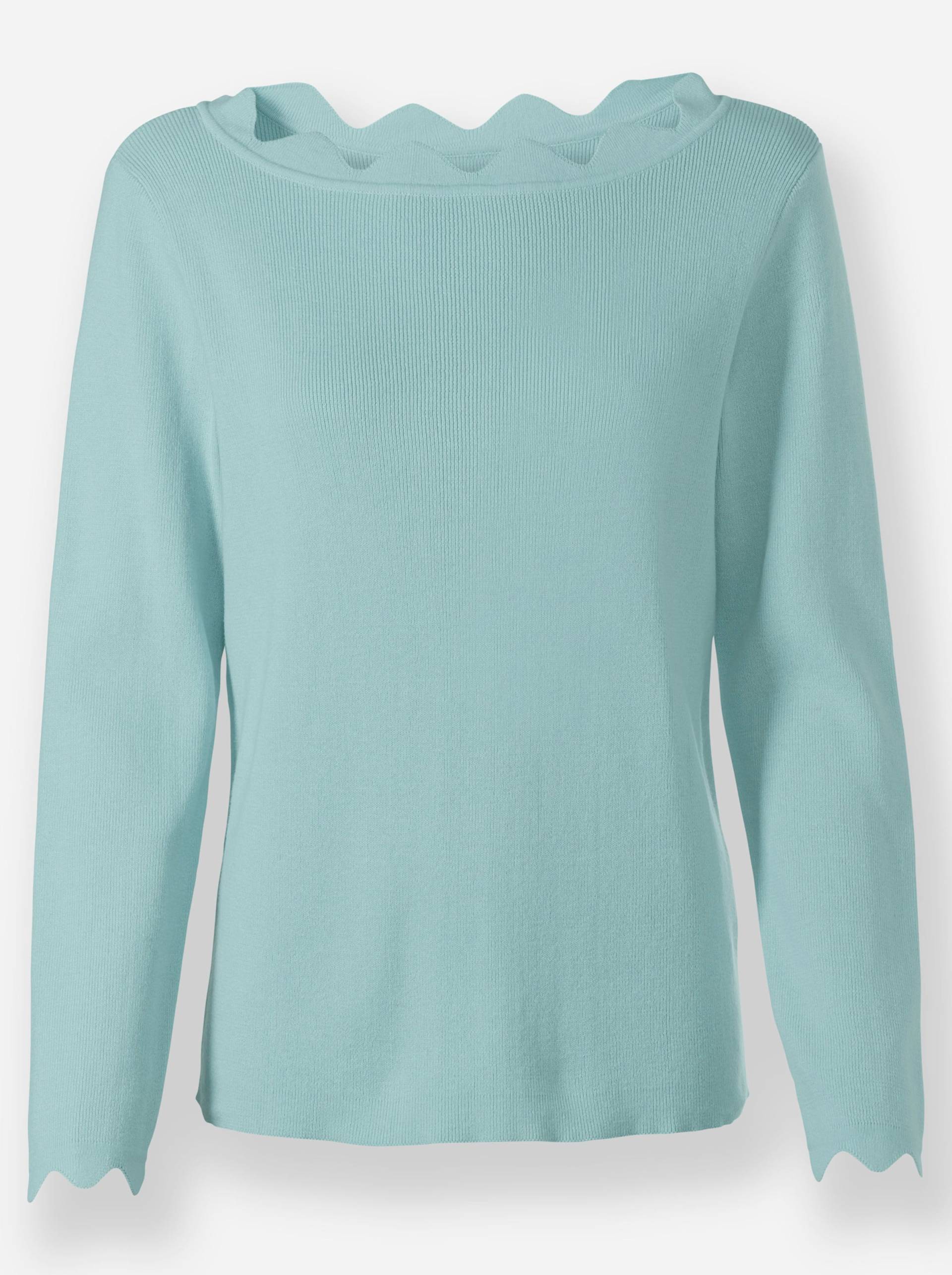 Pullover in mint von heine