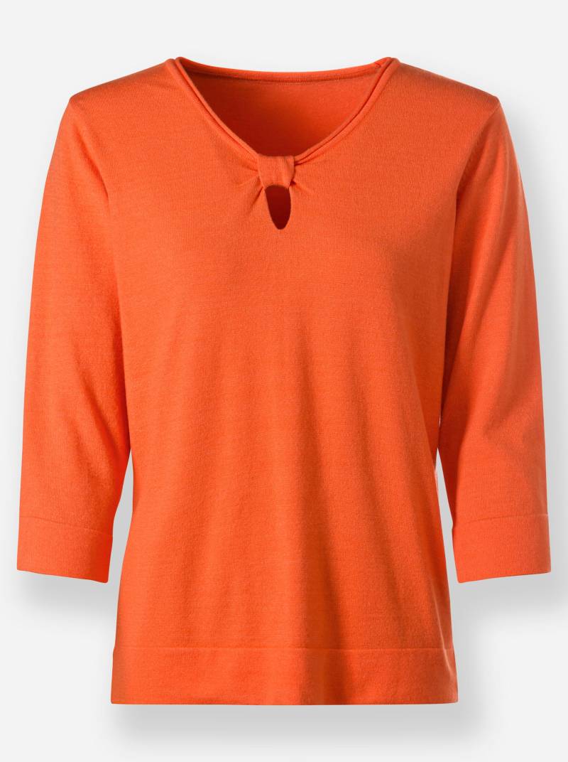 Pullover in orange von heine