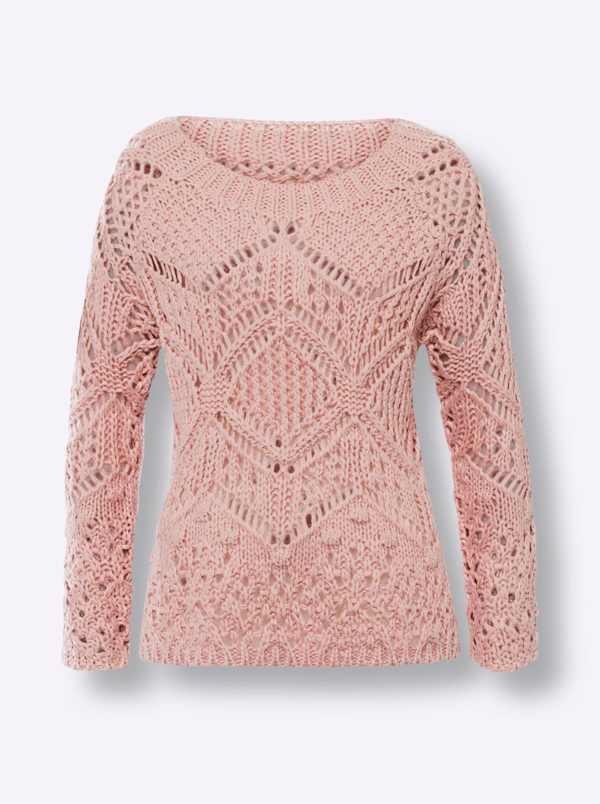 Pullover in puder von heine