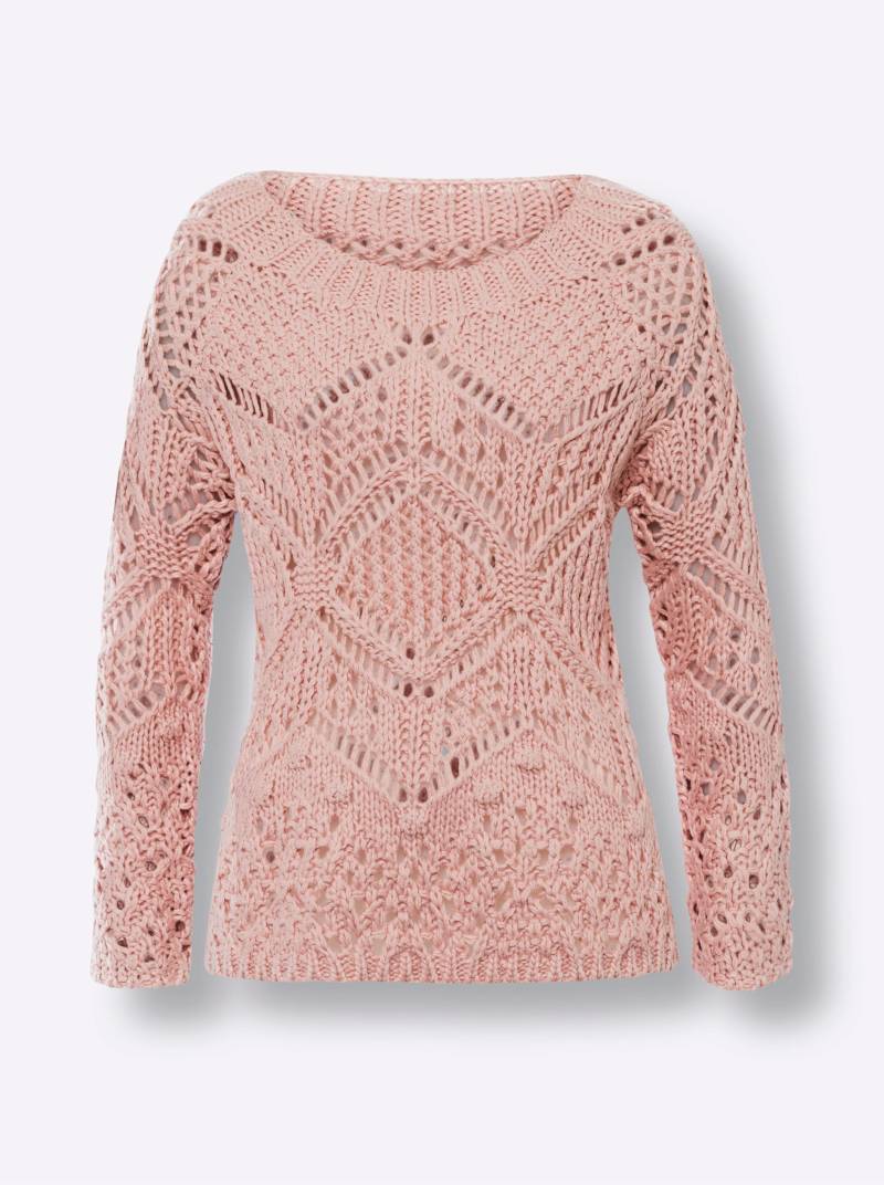 Pullover in puder von heine