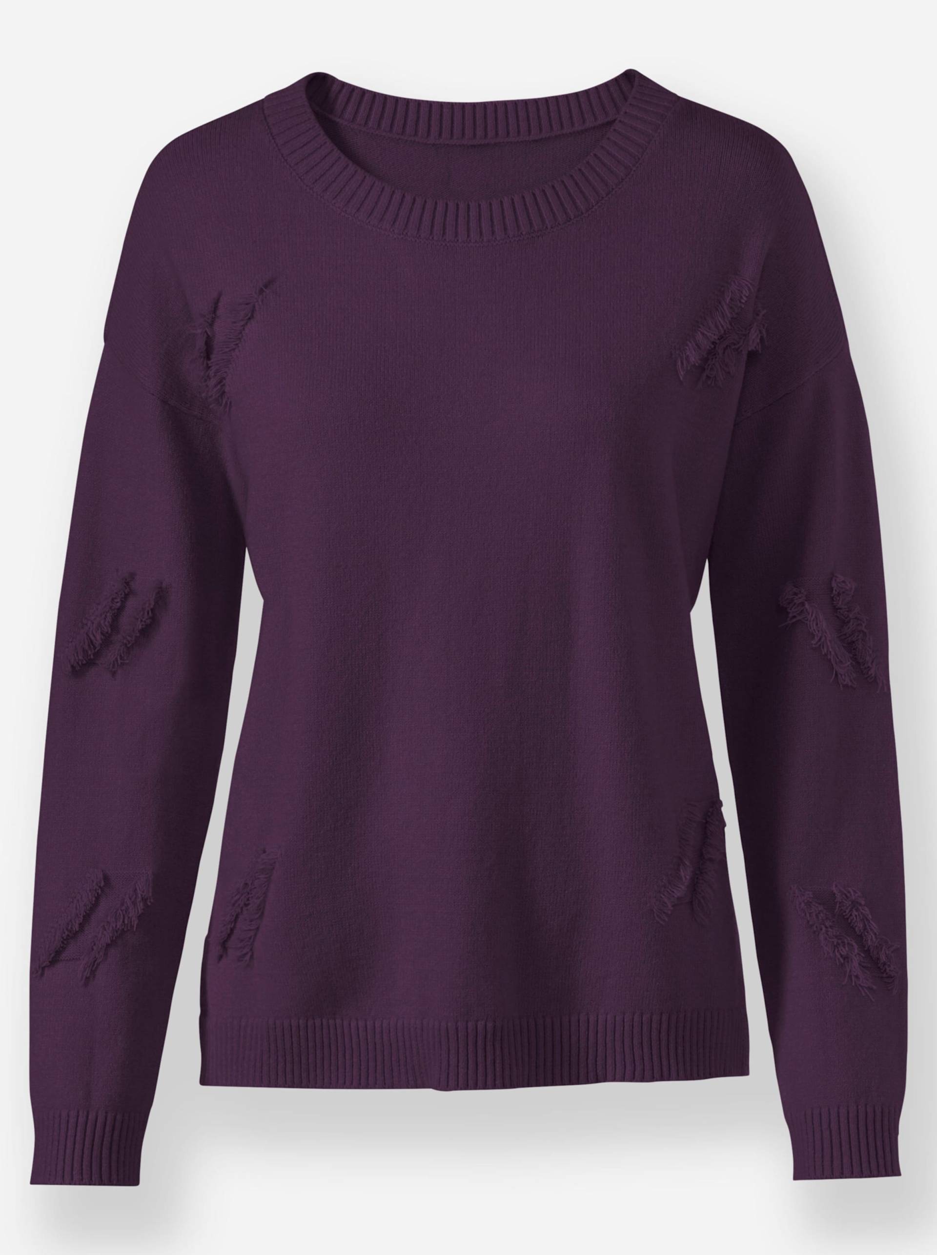 Pullover in traube von heine