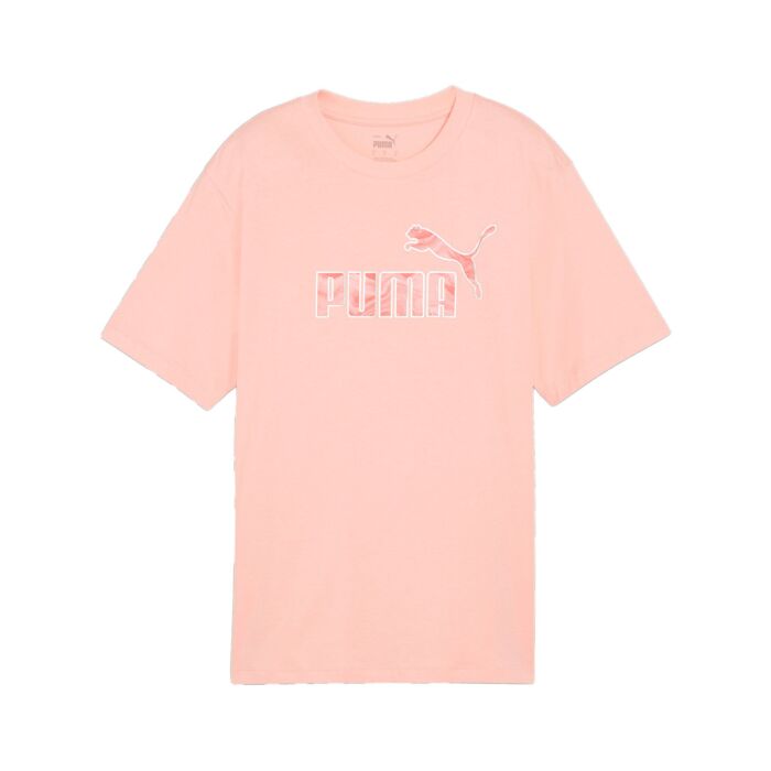 Puma Ess+ Marbleized Relaxed T-Shirt Damen, rosa, XL von Puma