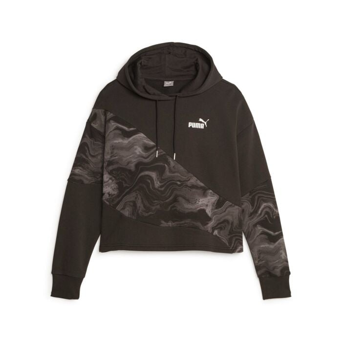 Puma Power Marbleised Hoodie Damen von Puma