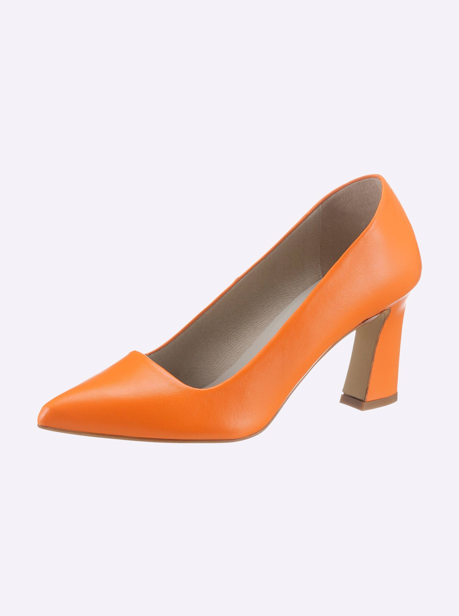 Pumps in orange von heine