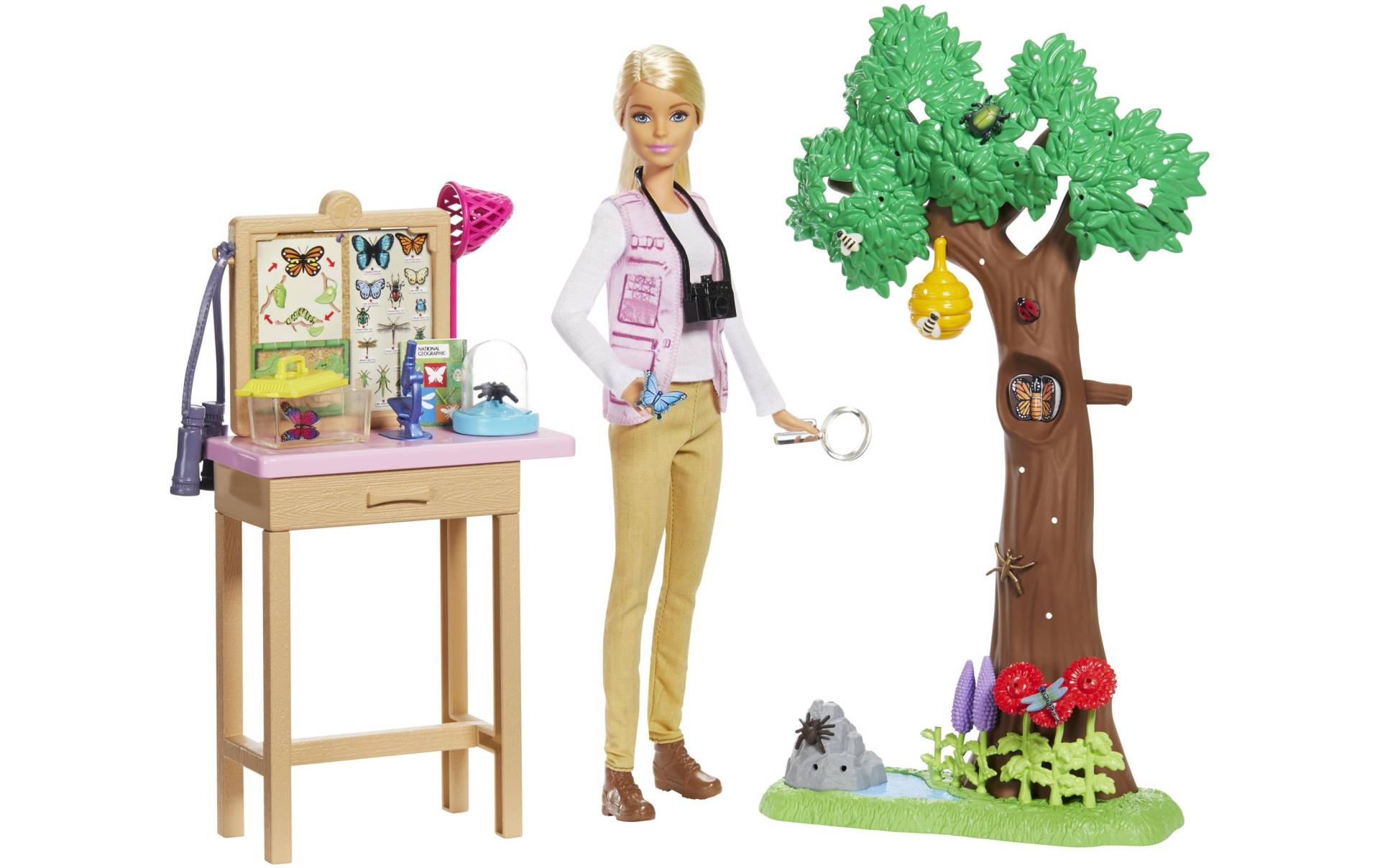 Barbie Spielfigur »Entomologist«, (Set) von Barbie