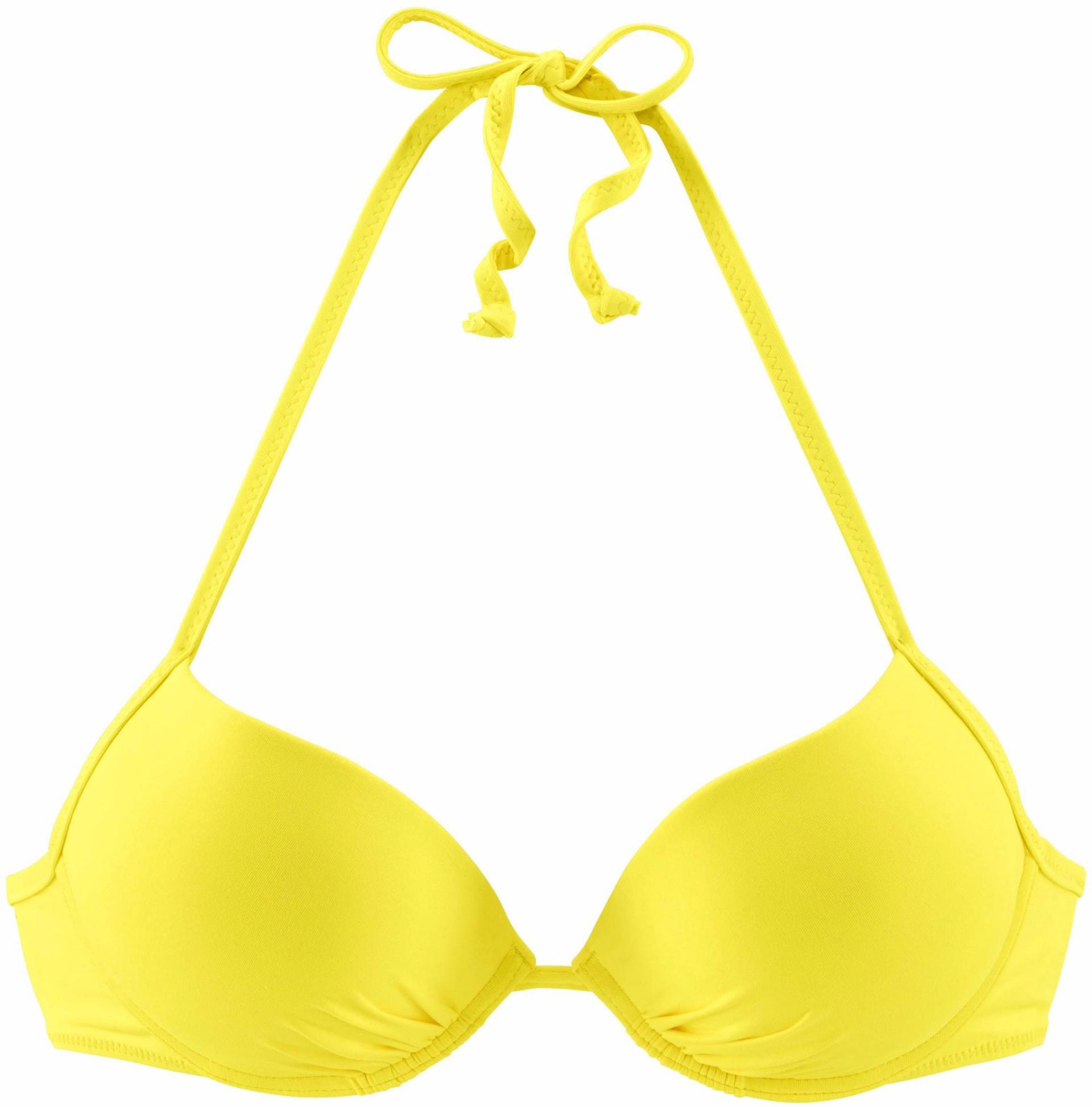 Push-Up-Bikini-Top in gelb von Buffalo