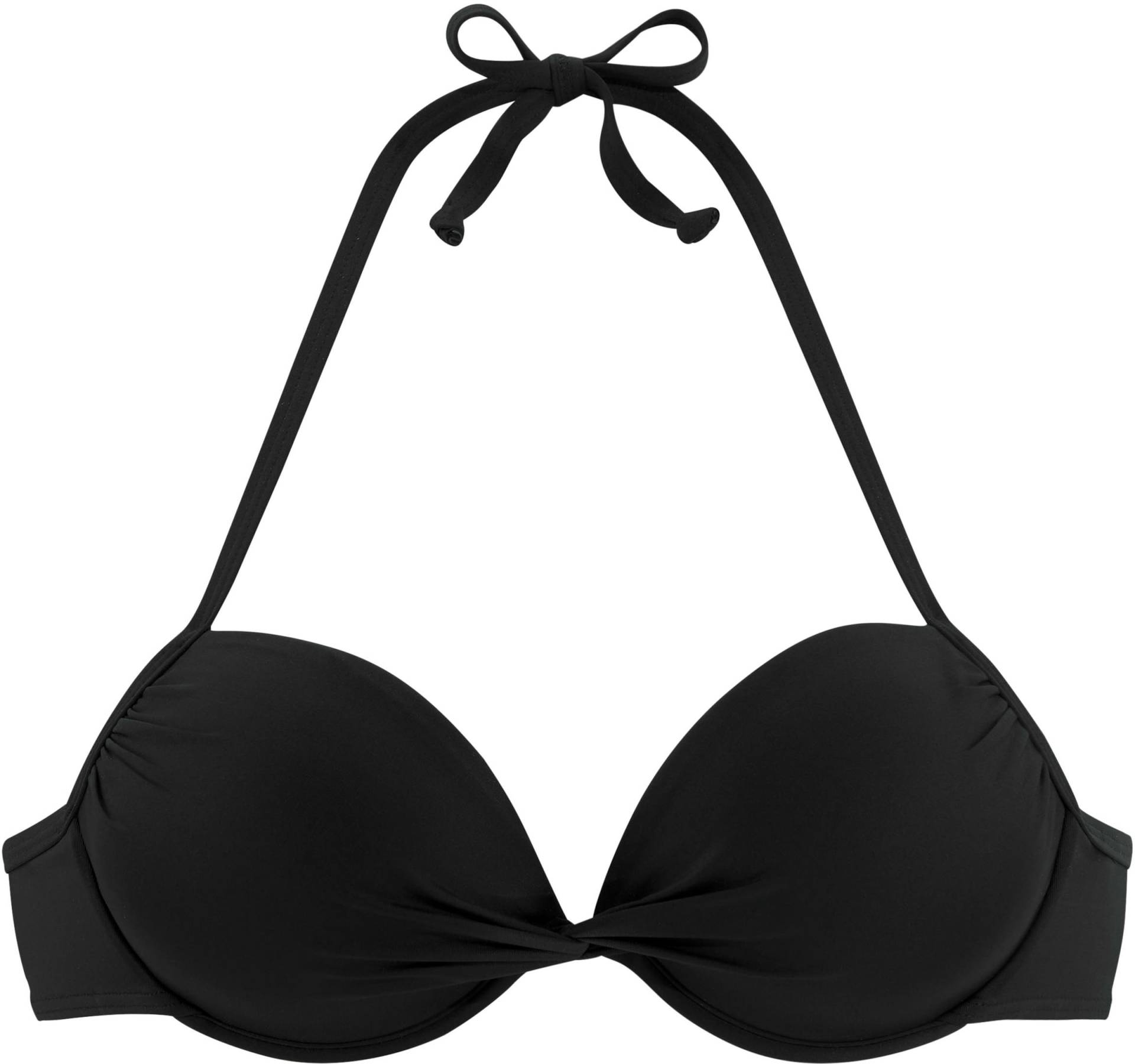 Push-Up-Bikini-Top in schwarz von LASCANA