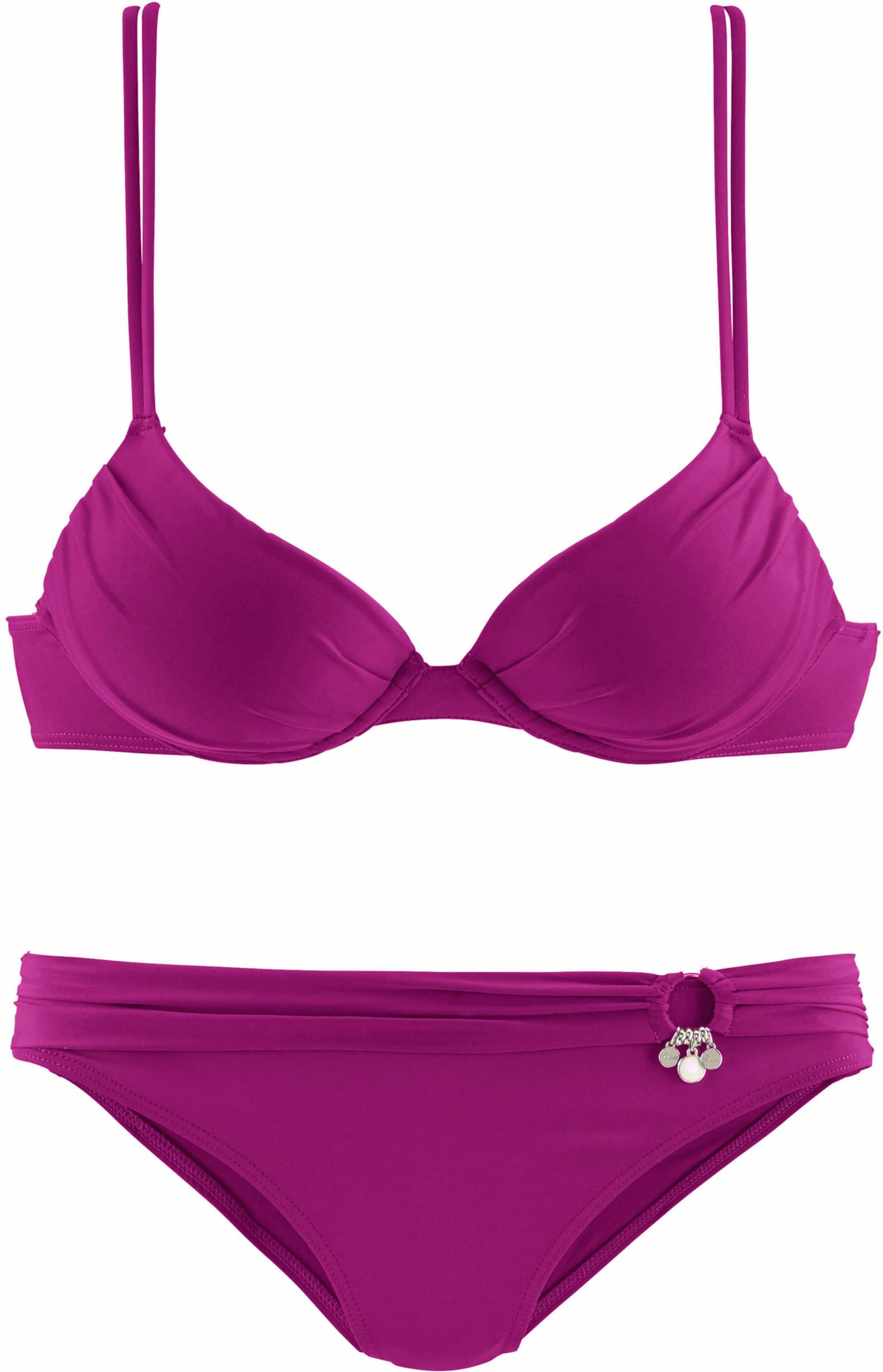 Push-Up-Bikini in fuchsia von s.Oliver