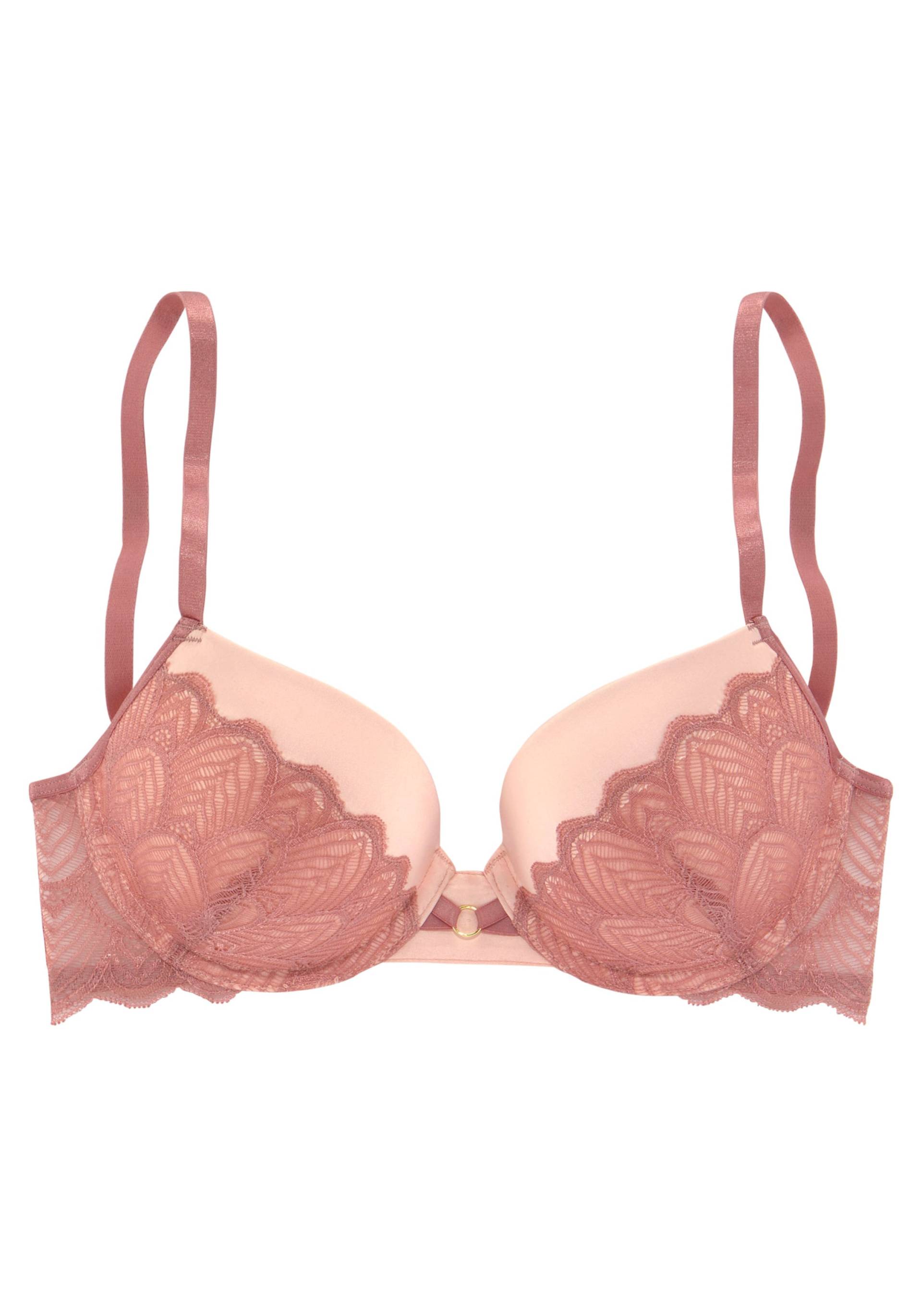 Push-up-BH in rose-pfirsich von LASCANA