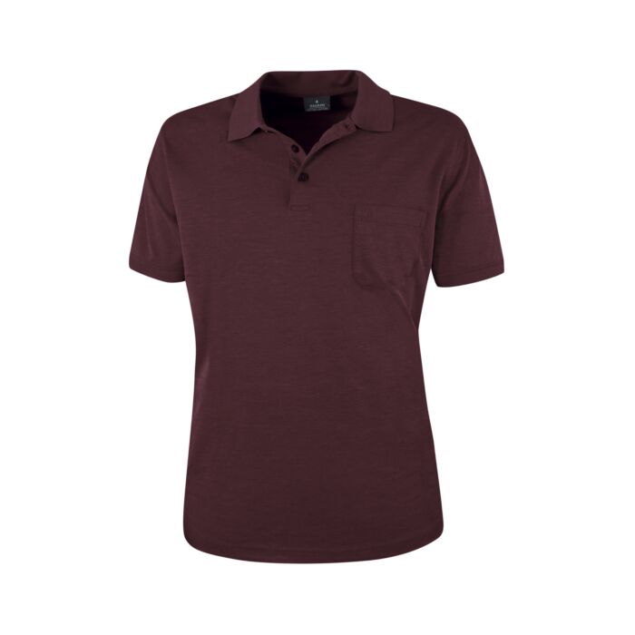 Ragman Poloshirt, bordeaux von Ragman