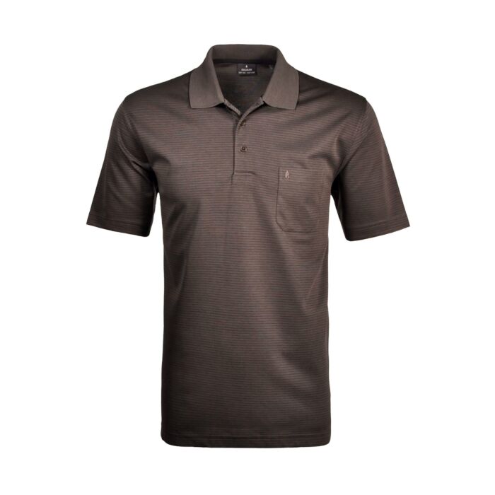 Ragman Poloshirt Herren fineliner, anthrazit, XXL von Ragman