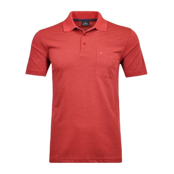 Ragman Poloshirt Herren fineliner, rot von Ragman