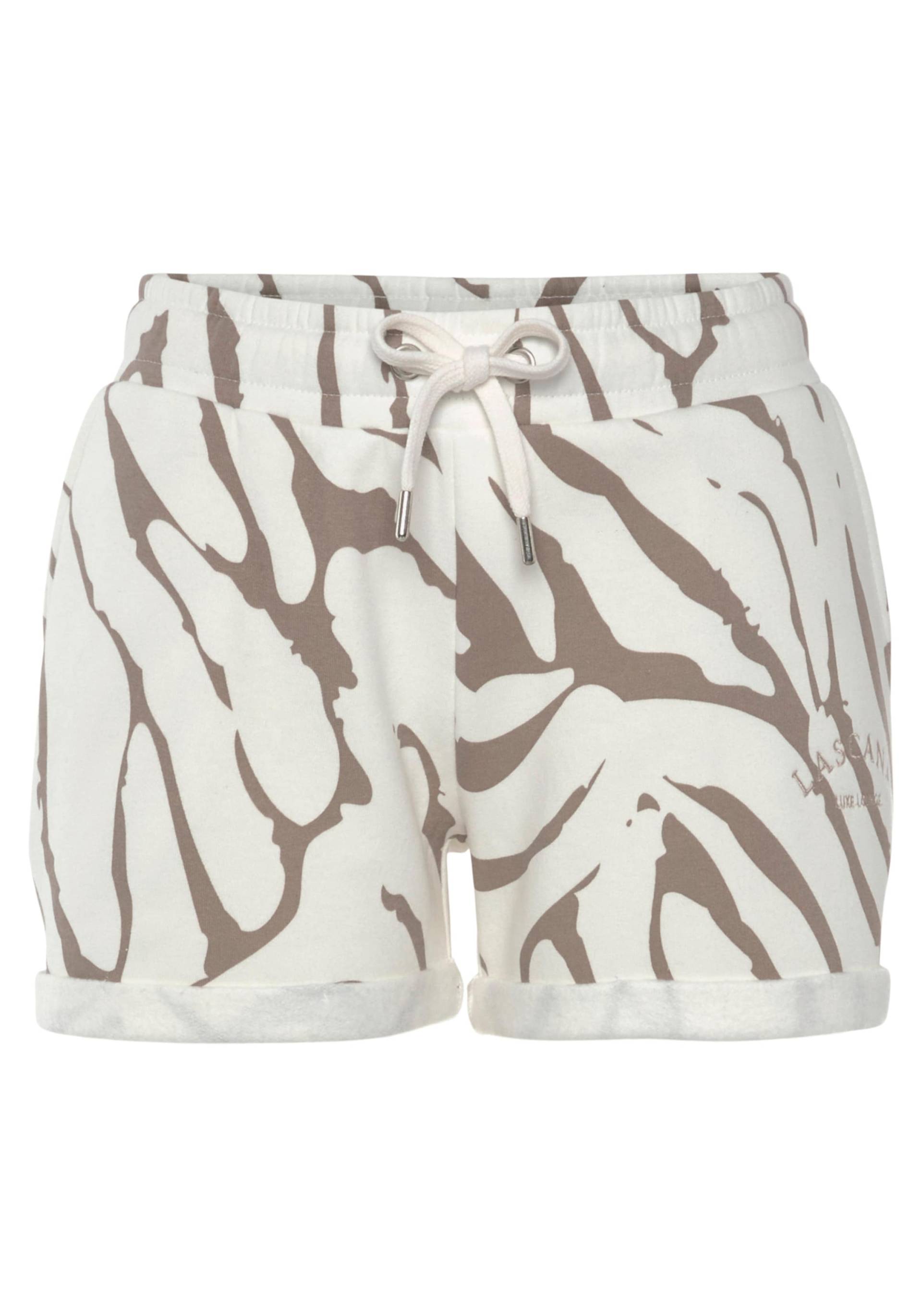 Relaxshorts in beige-taupe von LASCANA