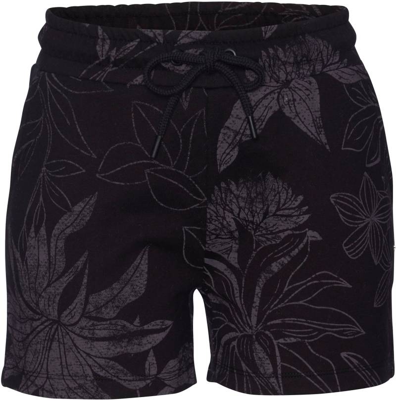 Relaxshorts in schwarz-allover-gemustert von LASCANA