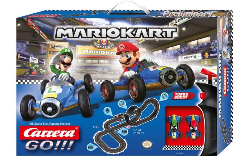 Carrera® Autorennbahn »Mario Kart 8 MACH 8« von Carrera®