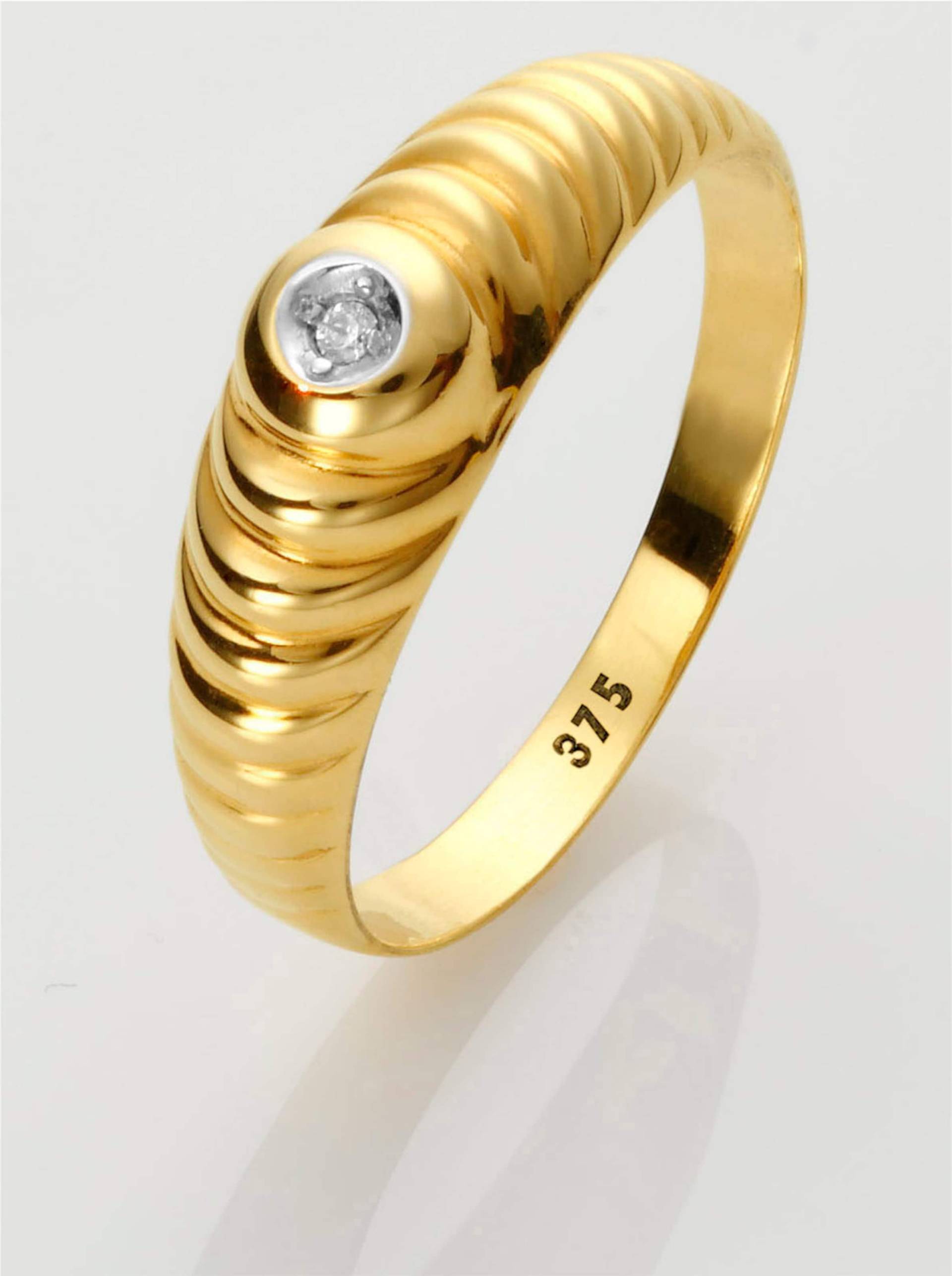 Ring in Gelbgold 375 von heine